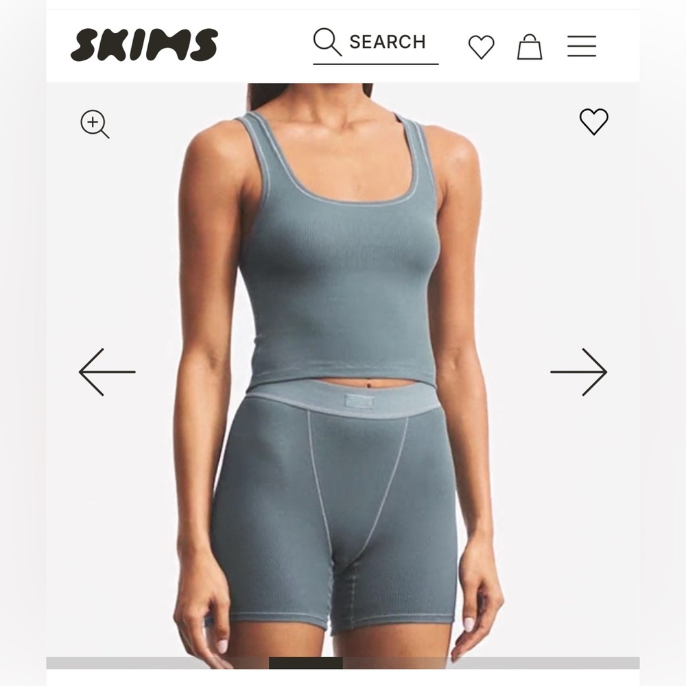 SKIMS 2 piece set size small